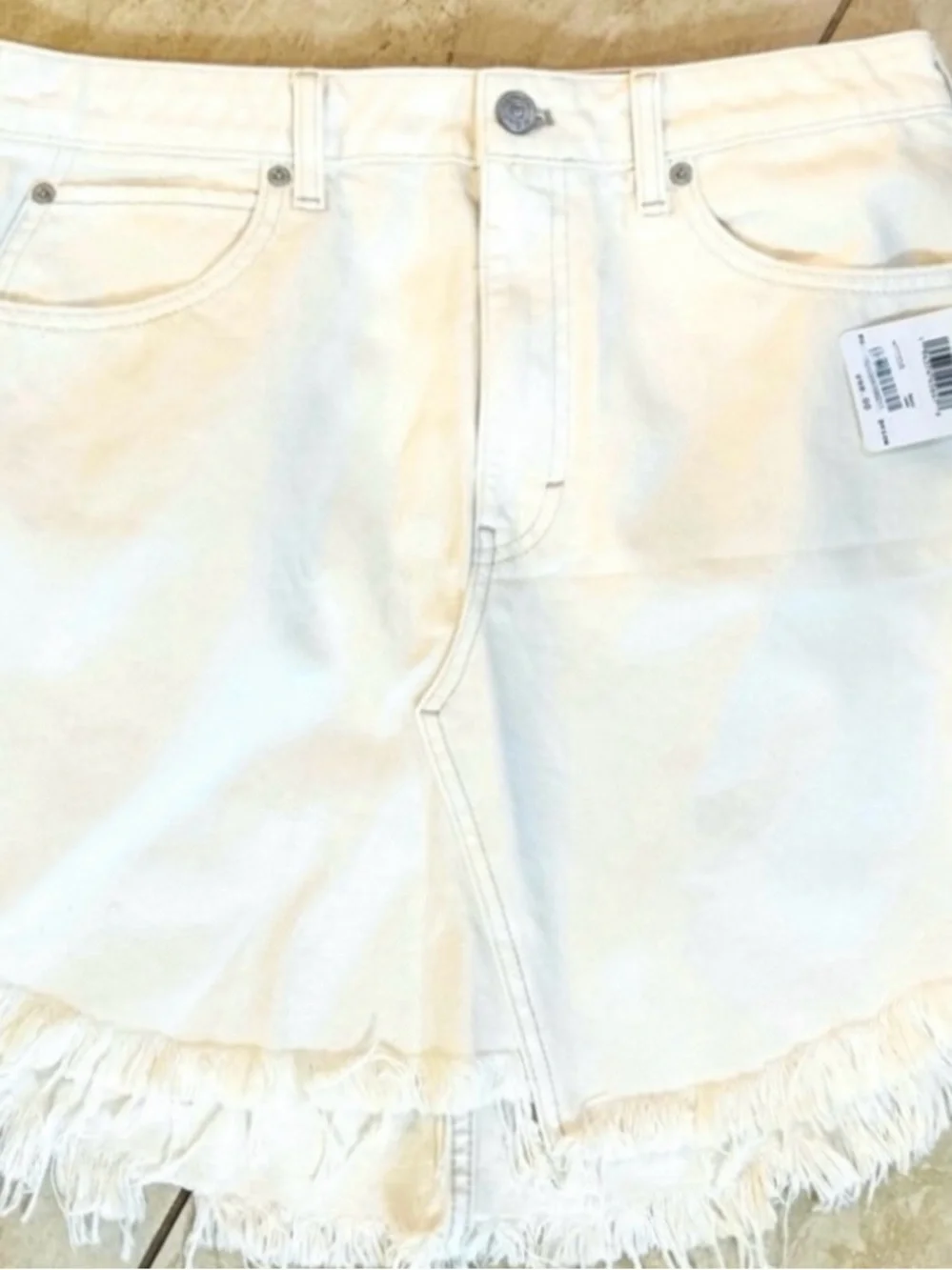 Free People Bailey Denim Mini Skirt - Picture 4 of 9